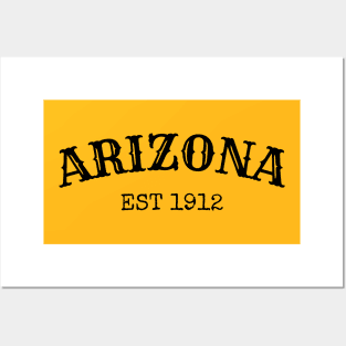 Arizona Est 1912 Posters and Art